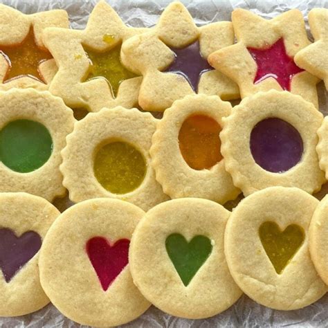 Stained Glass Window Cookies Just A Mum S Kitchen