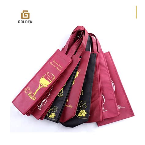 Wine Bag Nonwoven Custom Logo Eco Friendly Recycle Bags