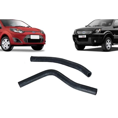 Kit Mangueira Entrada E Saida Ar Quente Para Ecosport Motor Zetec Rocan