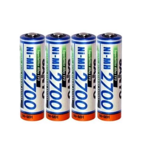 รีวิว Sanyo Rechargeable Battery Aa รุ่น Hr 4u 2b 2700 4 ก้อน แพ็ค White ราคาล่าสุด