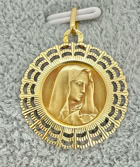 No Reserve Price M Daille Kt Yellow Gold Pendant Catawiki