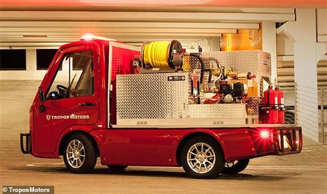 Los Angeles City Fire Department Bought The First Electric Fire Engine