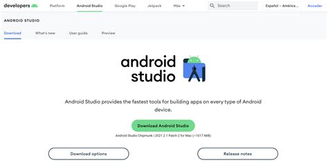 Instalación De Android Studio Chipmunk Y Primera Aplicación