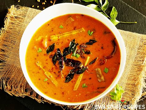 Sambar Recipe How To Make Sambar Swasthis Recipes