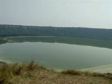 Water Level Of World Famous Lonar Lake Increases After 14 Years