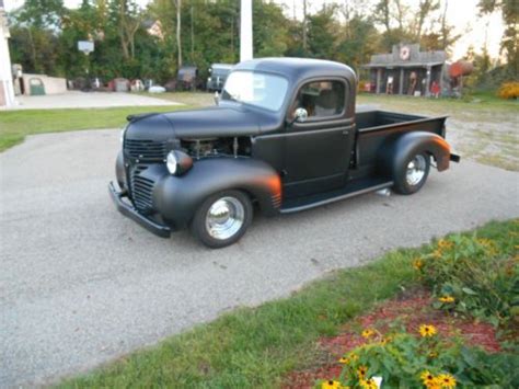 Purchase New 1945 Dodge Truck Wc Black Out Street Rod Rat Rod In Zeeland Michigan United