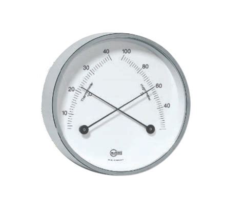 Barigo Messing Oder Chrom Thermo Hygrometer Raig