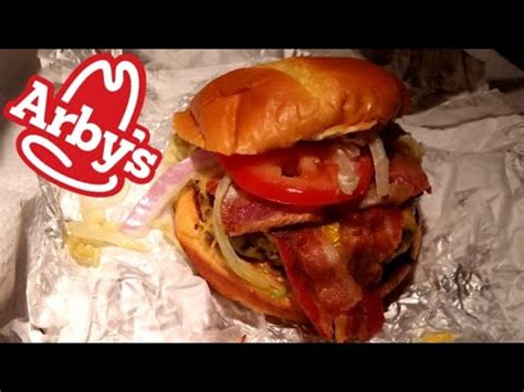 Arby S Bacon Ranch Wagyu Steakhouse Burger Review Youtube