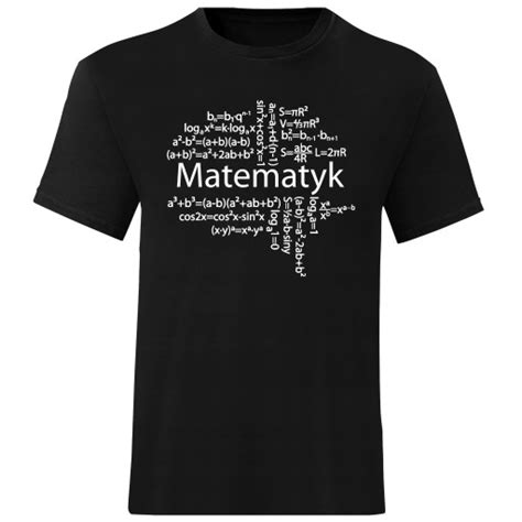 KOSZULKA MĘSKA DLA MATEMATYKA ŚMIESZNA WZORY 14544497887 Allegro pl