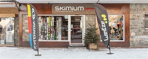 Magasin Location Ski Valloire Sports Centre Skimium Et Decathlon