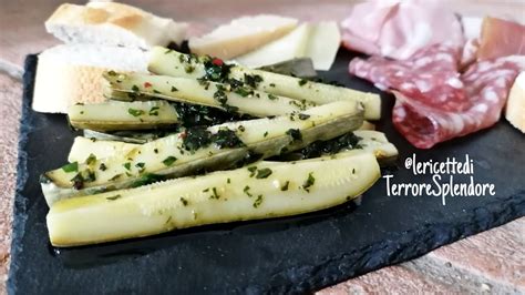 Zucchine Sott Olio In Minuti I Pronte Da Mangiare Subito Youtube