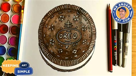 Oreo Cookie Drawing