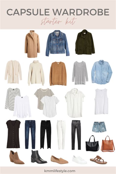 Basic Capsule Wardrobe Starter Kit KMM Lifestyle