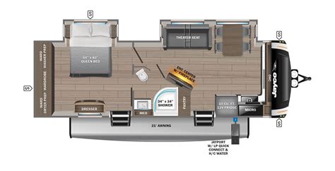 2024 Eagle Luxury Travel Trailers Jayco Inc Floorplans