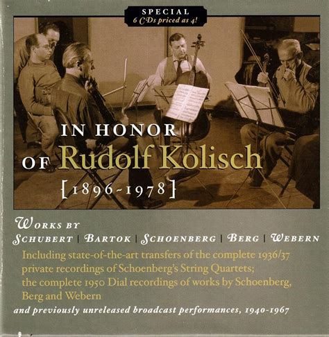 Arnold Schoenberg Alban Berg Bela Bartok Anton Webern Franz