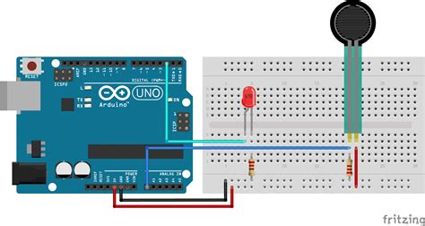 Force Sensing Resistor FSR Arduino Tutorial 3 Examples