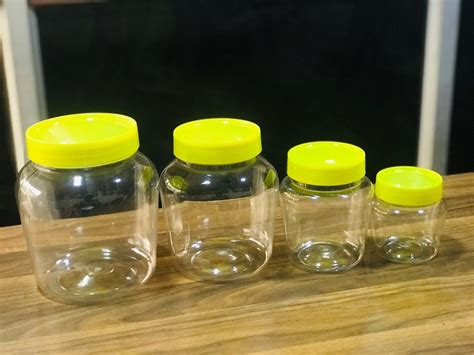 Transparent Plastic Ghee Pickle Pet Jars At Rs Piece In Mumbai Id