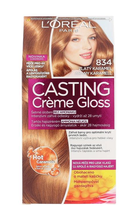 Barva Na Vlasy Lor Al Paris Casting Creme Gloss Hot Caramel Ks