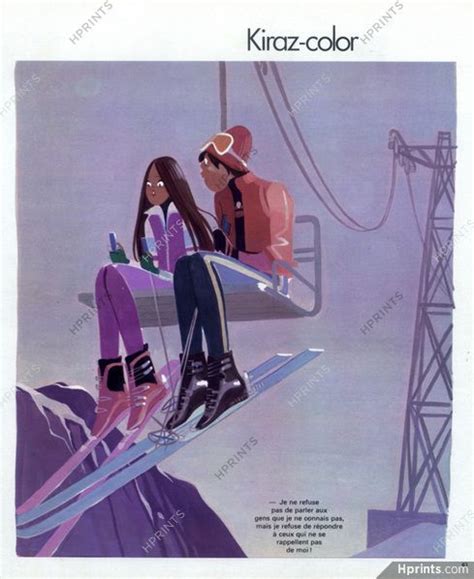 Edmond Kiraz 1978 Les Parisiennes Kiraz Color Cable Railway