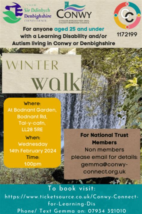 Bodnant Garden Winter Walk - Conwy and Denbighshire Families (0-25 yrs ...