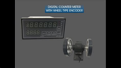 Digital Counter Meter And Wheel Type Encoder 【strength】 Youtube