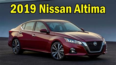 2019 Nissan Altima Platinum First Look Exterior And Interior