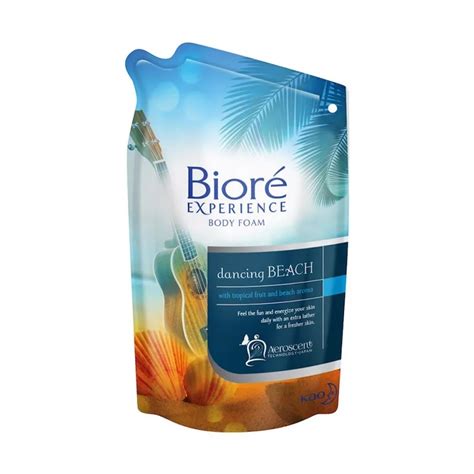 Jual Biore Experience Body Foam Forest Blees Dancing Beach Exotic