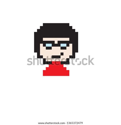 Pixel Art Person Stock Vector (Royalty Free) 1365372479 | Shutterstock