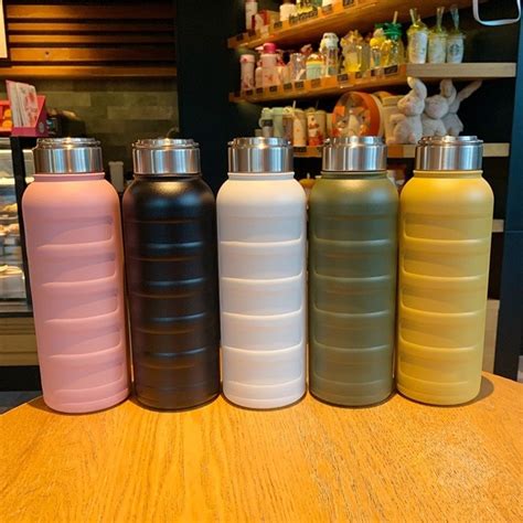 Ml Stainless Steel Tumbler Flask Handle Thermos Mug Cup Hot Cold Portable Insulated Botol Air