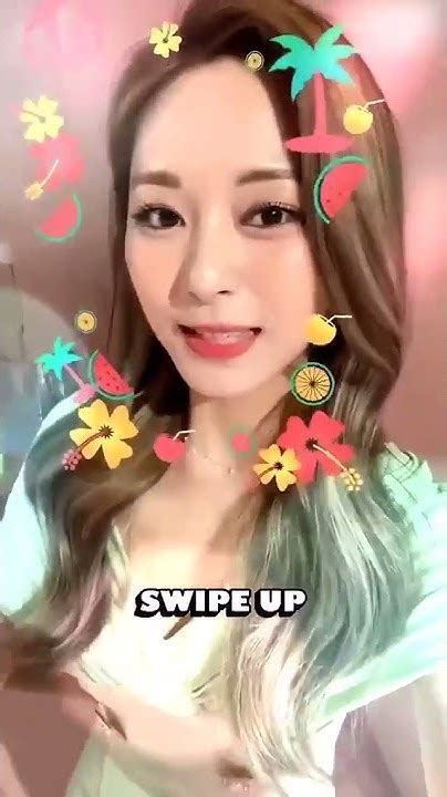 Twice子瑜配上alcoholfree Instagram濾鏡 Tzuyu Daily2 Shorts Youtube