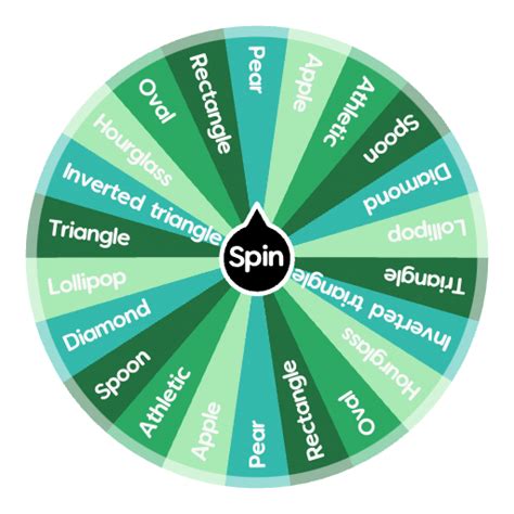 Body Sizesshapes Spin The Wheel Random Picker