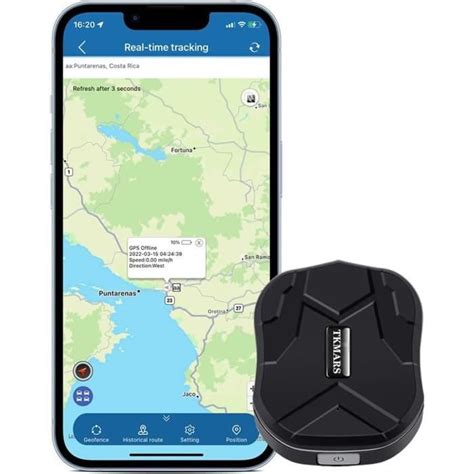 Mini Traceur Gps Pour Enfant Voiture Moto V Lo Scooter Gps Tracker