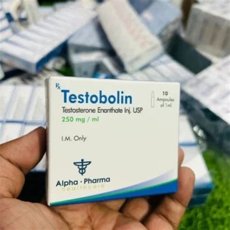 Alpha Pharma Testobolin Injection Mg Ml Testosterone Enanthate