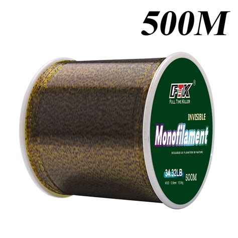 FTK 100m 300m 500m Nylon Fishing Line Spotted Monofilament Thread