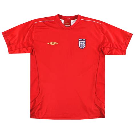 England Umbro Training Shirt L Retro England Shirts