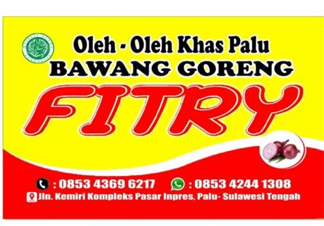 FITRI OLEH OLEH KHAS PALU BAWANG GORENG Klik Online