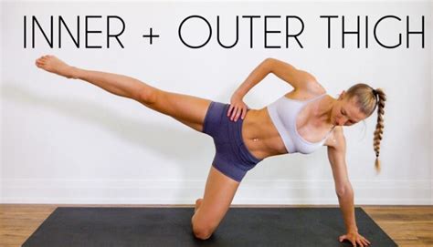 Min Inner Outer Thigh Burn Workout No Equipment Hygieia Lifestyle