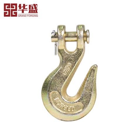 Grand Forging Drop Forged Zinc Plated Clevis Grab Lifting Hooks Grand