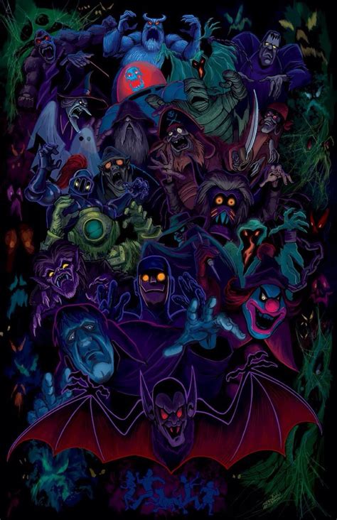 Scooby Doo History On Twitter The Classic Villains Of Scooby Doo