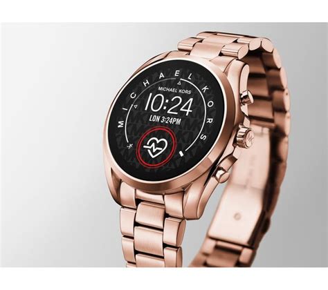 Buy Michael Kors Access Bradshaw 2 Mkt5086 Smartwatch Rose Gold 44 Mm Free Delivery Currys