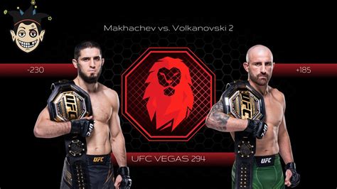 Previa UFC 294 Makhachev Vs Volkanovski II Usman Vs Chimaev YouTube