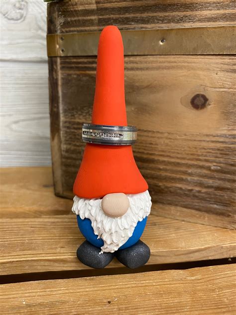 Gnome Ring Holder Gnome Ring Cone Ring Cone Ring Holder Etsy