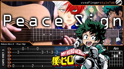 Opening Boku no Hero Academia Season 2 - Peace Sign