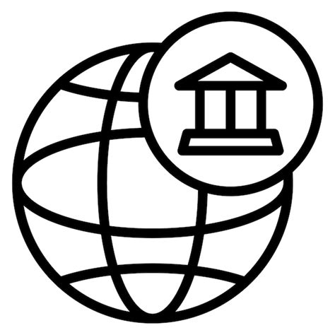Premium Vector Global Banking Icon Vector Image Can Be Used For Banking