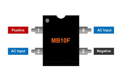 Mb F Bridge Rectifier Pinout Datasheet Equivalent