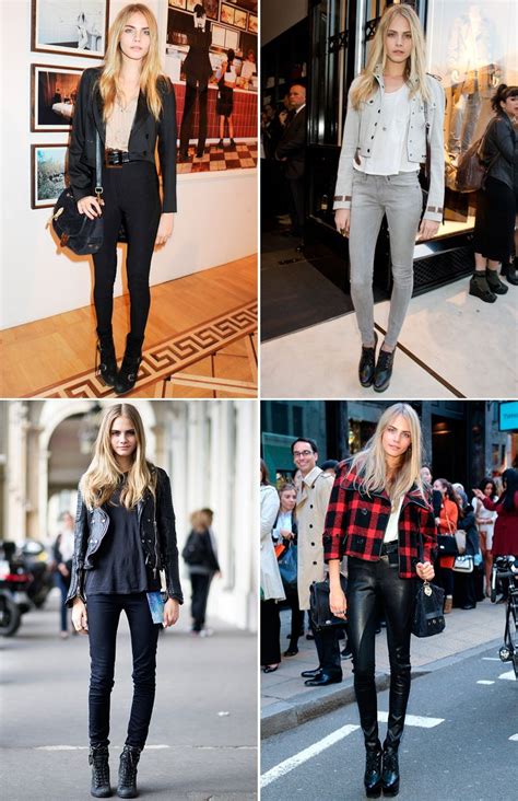Street Style Cara Delevingne Collage Vintage Cara Delevigne Cara
