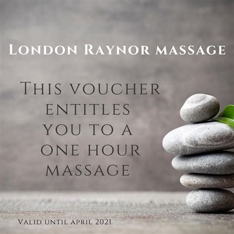 60 Minute Massage London Raynor Massage