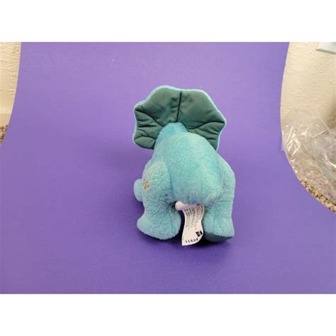 Jurassic World Dinosaur Plush 5 Blue Triceratops Stuffed Animal - Etsy