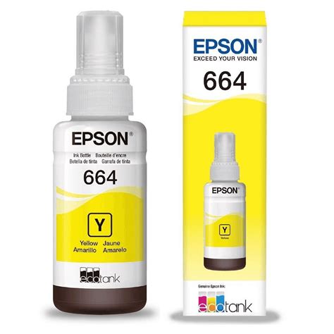 Refil Original Epson Modelo L L Amarelo Ml Submarino