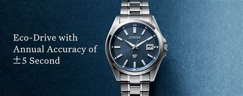 Eco Drive With Annual Accuracy Of Secondsthe Citizen Official Site